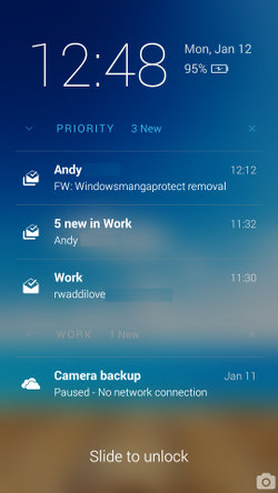 Echo lock screen notifications Echo Notifications Lockscreen
