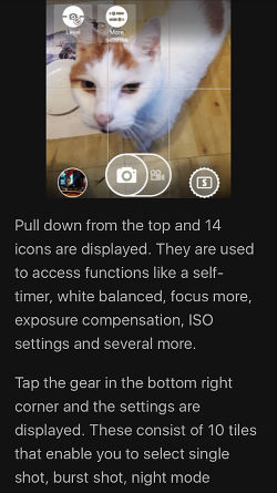 Safari Reader view on iPhone Safari Reader view on iPhone