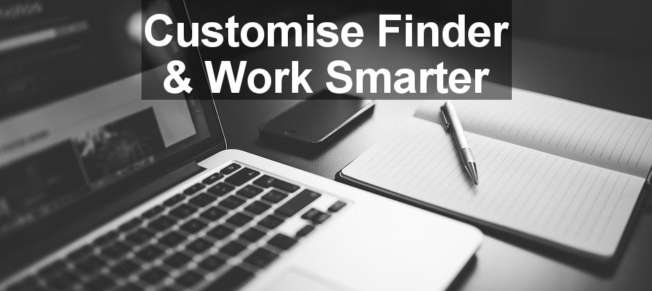 Finder on the Apple Mac hides information from you and by customising the view for a folder, this information can be made visible. show it and rearrange it as it suits you.