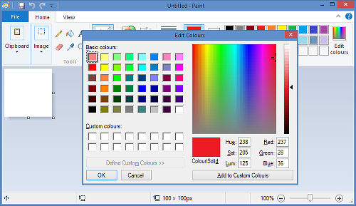 Windows Paint