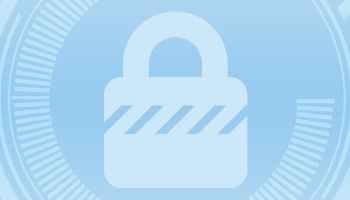 Illustration of a security padlock.