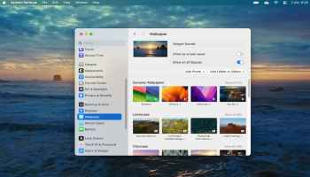 Video wallpapers in macOS Sonoma.