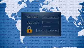 Log in to a service with a username and password.