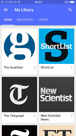Google Play Newsstand