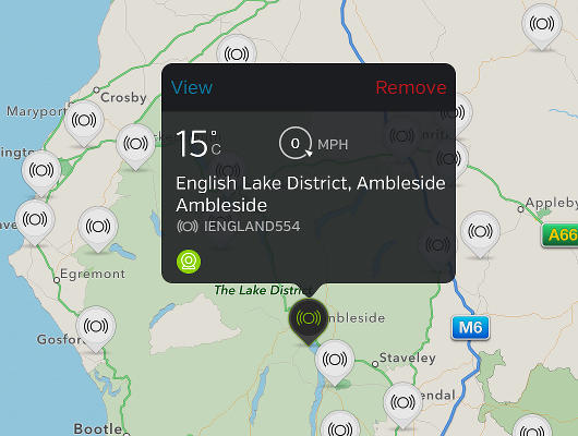 WunderStation weather station