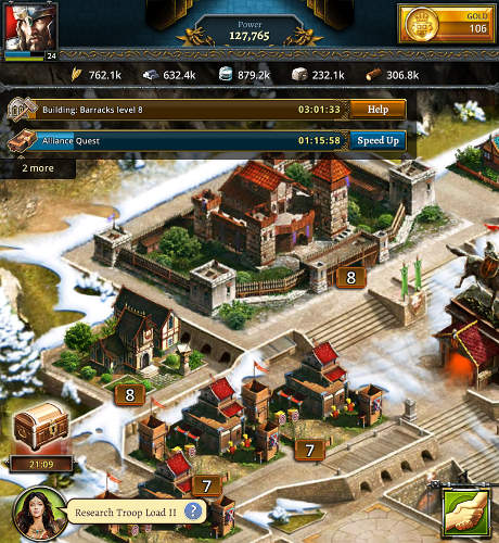 Age of Lords app for iOS