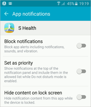 Android notifications