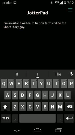 JotterPad Android app