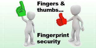 Fingers or thumbs will do when securing Notes on your iPhone with a fingerprint