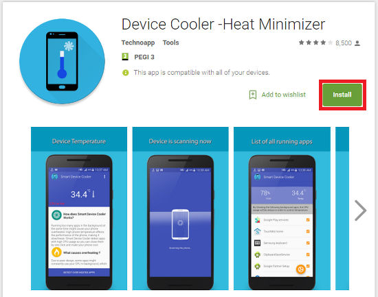 Browse the Google Play Store on your computer using a web browser