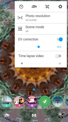 Camera MX app for Android applies live effects to photos