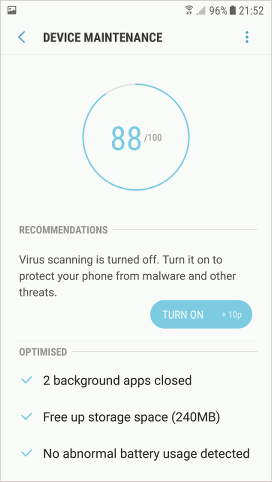Android Device Maintenance app