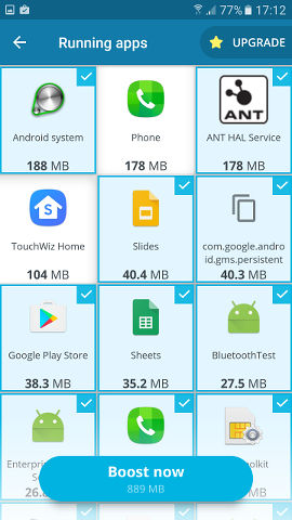 Avast Cleanup for Android frees up device memory