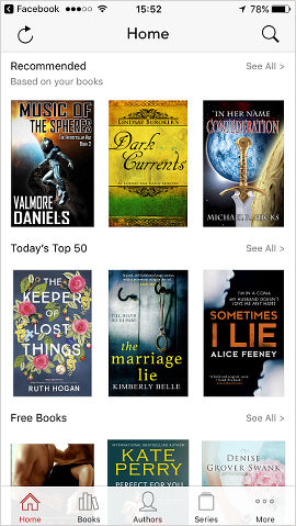 Kobo ebook reader for the iPhone and iPad