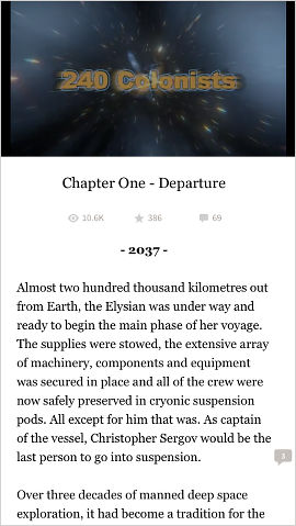 Wattpad ebook reader for iOS