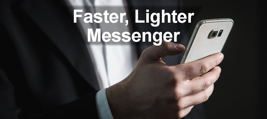 Facebook Messenger Lite is a faster, lighter, more efficient version of the chat app from the social network.