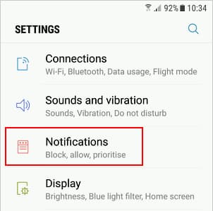 Android Settings app