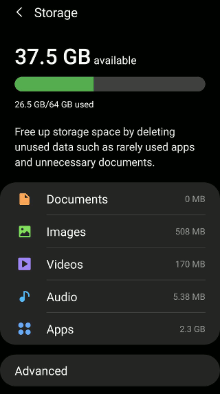 Samsung Device Care app
