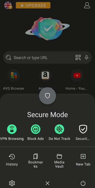 AVG Browser app for Android