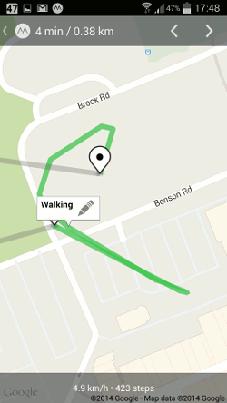 Moves app for Android