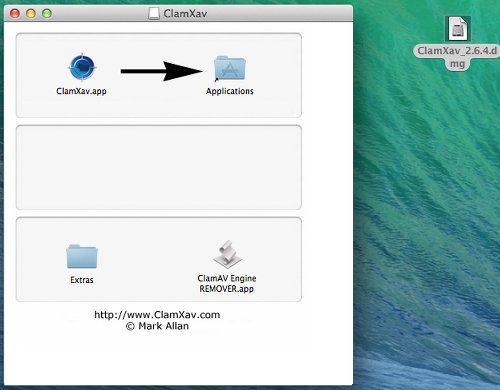 ClamXav anti virus for OS X