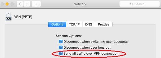 OS X VPN client