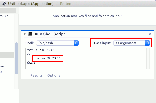 Edit an Automator script in macOS on the Apple Mac