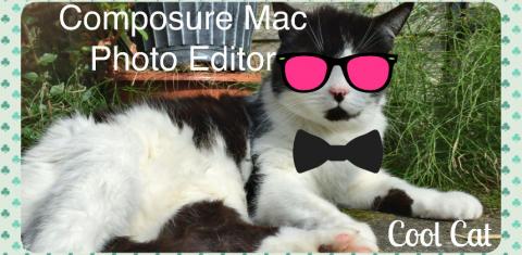 Composure is a free app for the Apple Mac for creating fun photo collages that contains images, text, stickers and frames. App review