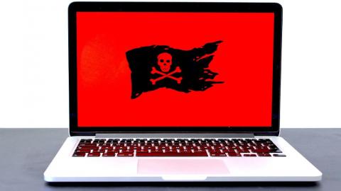 Malware on a computer: Take care and stay safe when browsing and downloading from the web