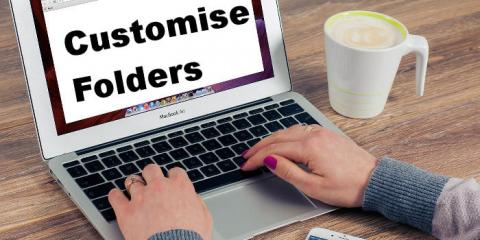 Customise folders in Finder and on the desktop on the Apple Mac