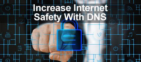 The security of your computer can be increasing by switching to a better DNS server, such as Quad 9