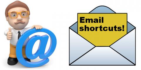 Create keyboard shortcuts to enable email messages to be quickly dealt with on the Apple Mac