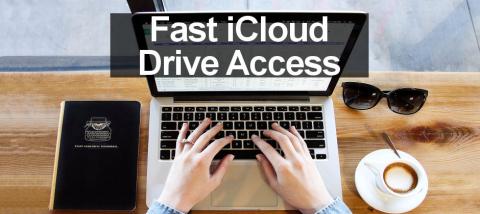 Create shortcuts to open iCloud Drive faster and see all of your iCloud files on the Apple Mac.