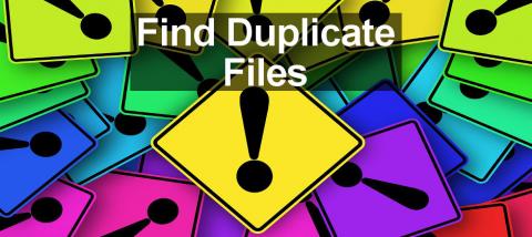 Scan the Apple Mac's disk for duplicate files and delete them to recover lost space