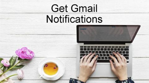 How to configure Safari to show Gmail notifications on the Apple Mac's desktop