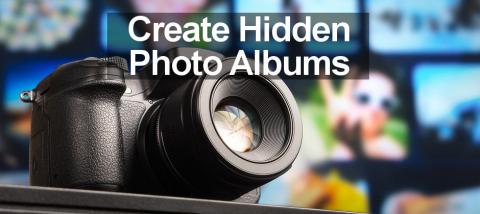Create a hidden photo album and hide photographs in the Photos app on the Apple Mac.