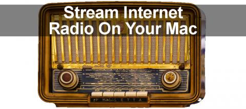 How to listen to streaming internet radio stations using iTunes and VLC media player on the Apple Mac. Listen to talk shows, sport, news and music.