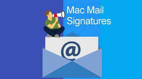 How to create an email signature using rich text and emoji using Mail on the Apple Mac