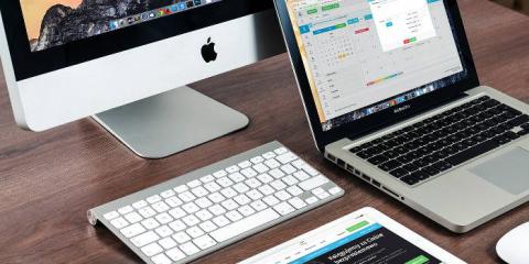 Apple MacBook, iMac and iPad