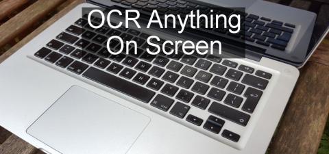 A handy app for the Apple Mac to extract text from images and photographs using OCR