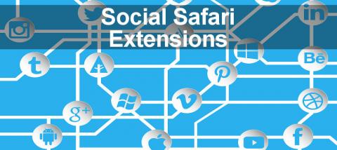 Great Safari extension on the Apple Mac for posting to social networks. Share any web page you find when browsing the web.