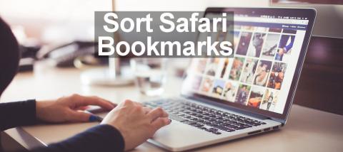 Sort your Safari bookmarks and bring order to the chaos. A simple alphabetical sort makes bookmarks easier to find.