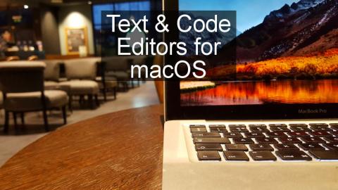 If you are looking for a text and code editor for the Apple Mac, here are four