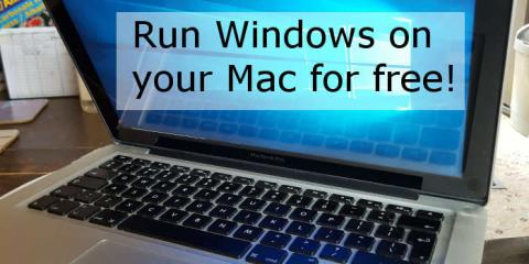 Download Windows for free and run it on your Apple Mac