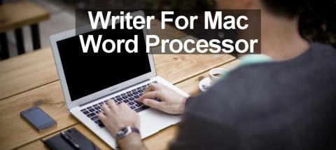 Writer for the Apple Mac is a word processor that works with online documents. It's a tiny app with lots of features.