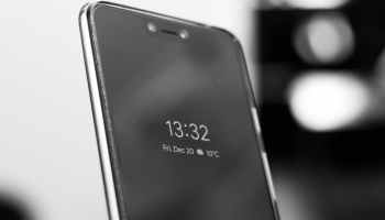 A close-up photo of a mobile phone.