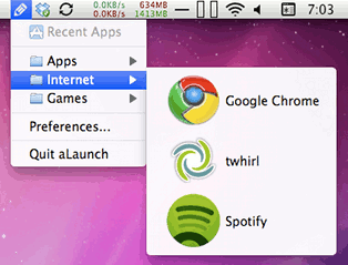 aLaunch for OS X