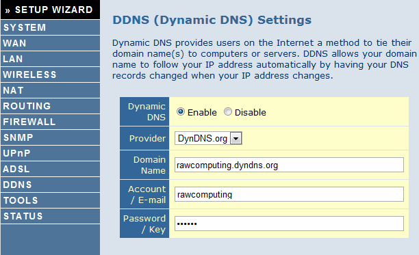 Dynamic DNS