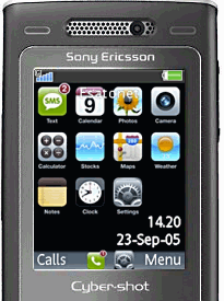 Sony Ericsson k800 theme
