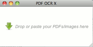 PDF OCR X
